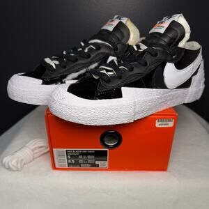 Nike sacai x Blazer Low “Black Patent” – DM6443-001 – Size 5Y|6.5W